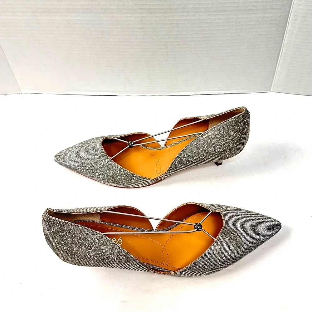 J. Renee Varshee Glitter Pump Sz 13W - Picture 6 of 6